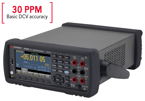TestEquity: Keysight 34465A Digital Multimeter, 6.5 Digit, 1000